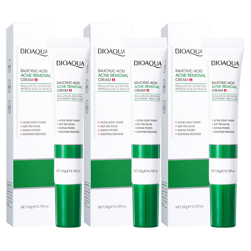 Salicylic Acid Blackhead Remover - 1/2/3pcs BIOAQUA Salicylzuur Gezichtscrème Acne Verwijdering
