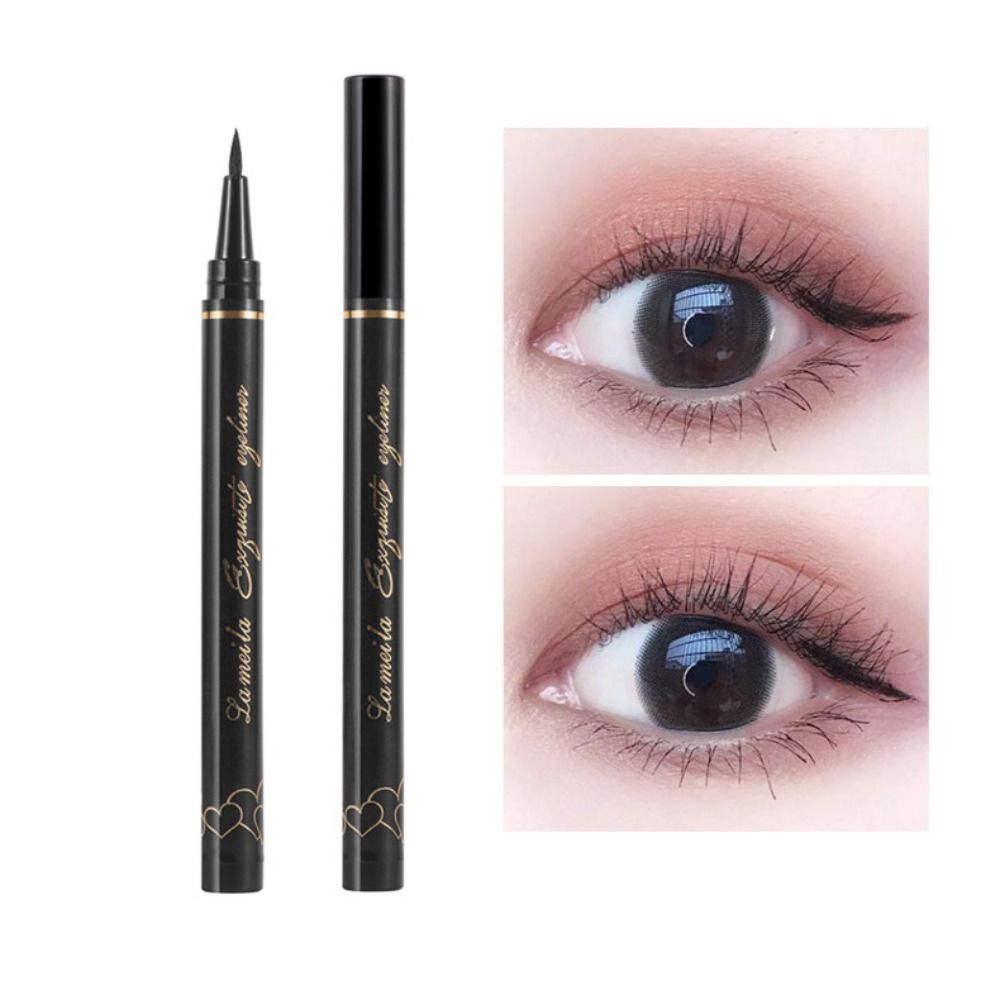 Waterproof Liquid Eyeliner Pen - Nieuwe langdurige waterdichte zwarte eyeliner, sneldrogend,