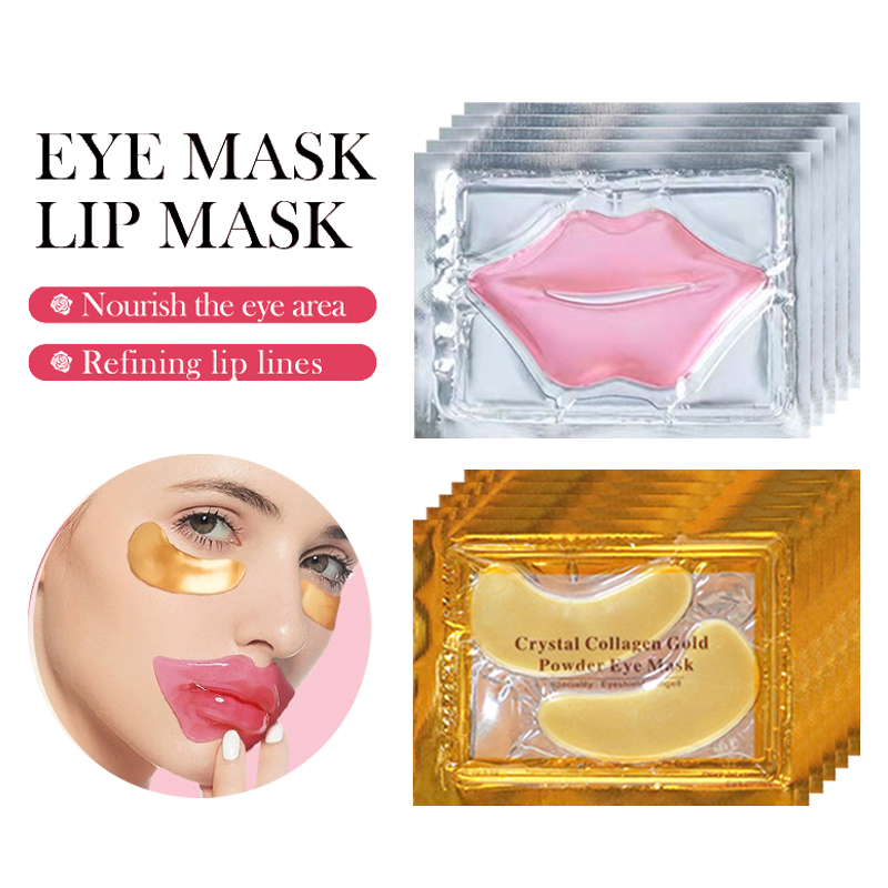 Collagen Under Eye Patches - 10/20 Stuks Gouden Kristal Collageen Oogmasker