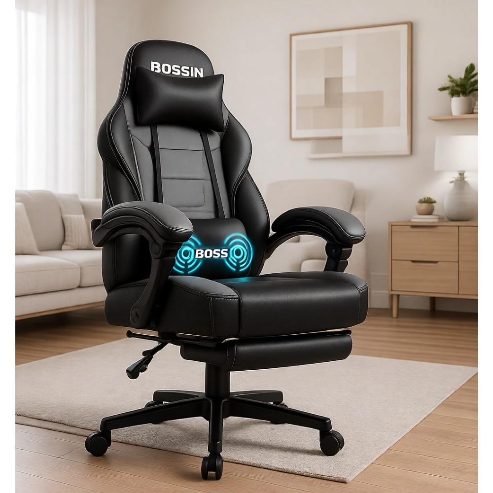 Massage - Ergonomische Heavy Duty Gamingstoel met massage,