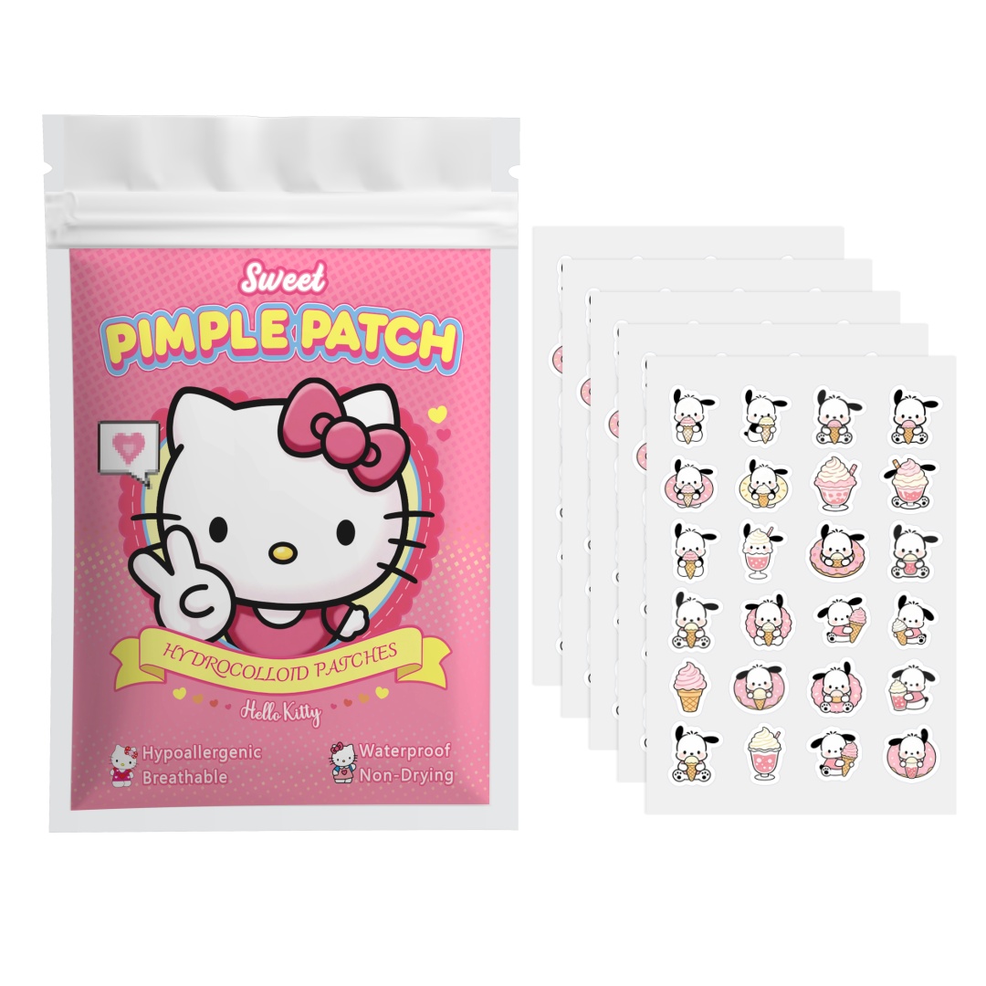 Hydrocolloid Pimple Patch - 48/120PCS hello kitty acnepleisters, acnepleisters voor