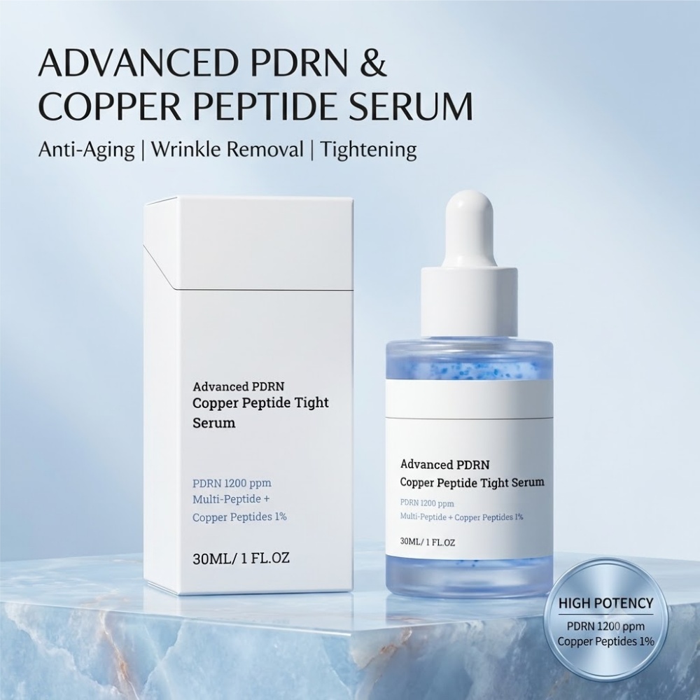 Hyaluronic Acid Facial Serum - Koperpeptide Gezichtsserum Anti-aging Rimpelverwijdering PDRN Essentie