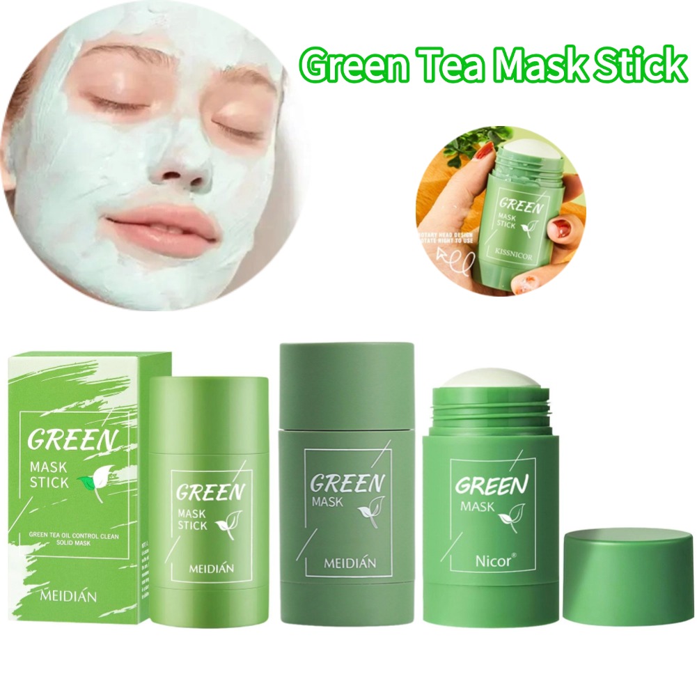 Green Tea Cleansing Clay Mask - Groene Thee Masker Stick Zuiverende Klei