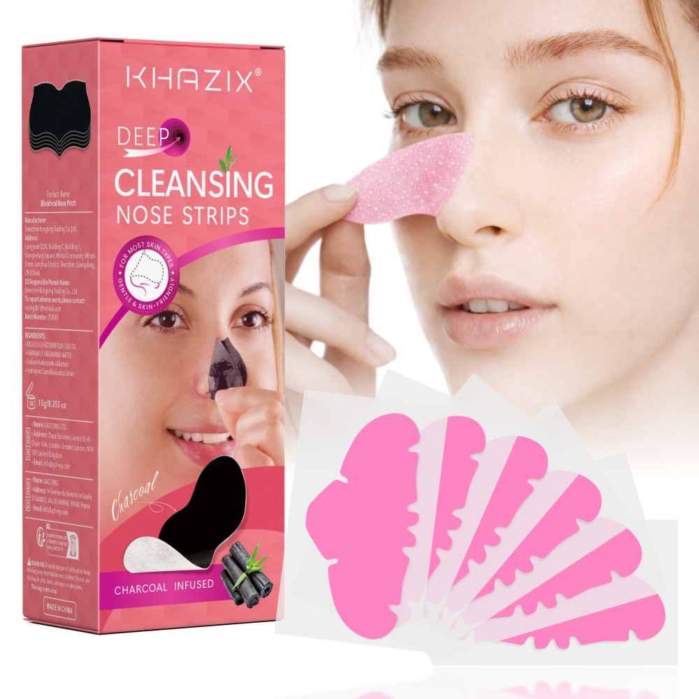 Salicylic Acid Blackhead Remover - 10/25/50 STUKS Roze Hydrocolloïde Neusstrips, Diep