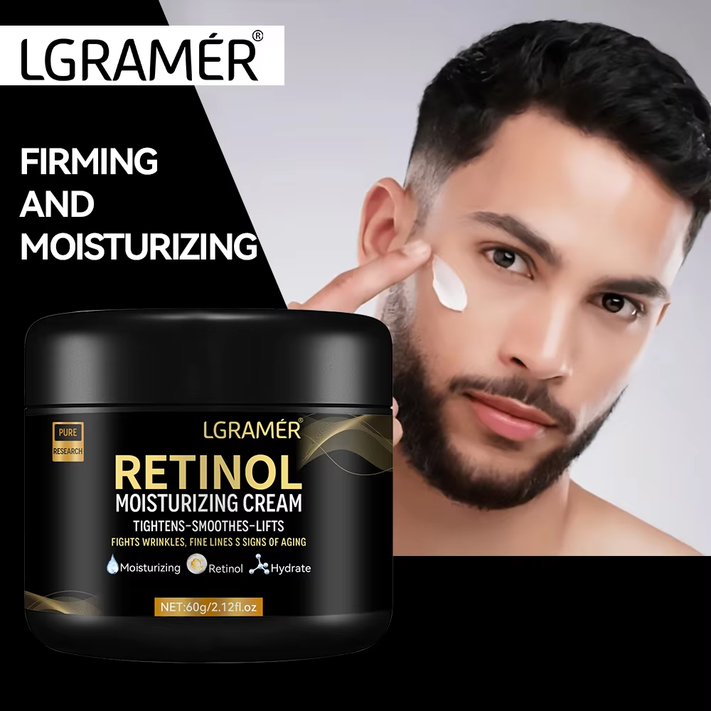 Retinol Anti Wrinkle Cream - Retinol gezichtscrème voor mannen Hydraterende retinolcrème