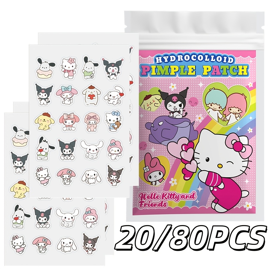 Hydrocolloid Pimple Patch - 20/80 STUKS Sanrio Hello Kitty Cartoon