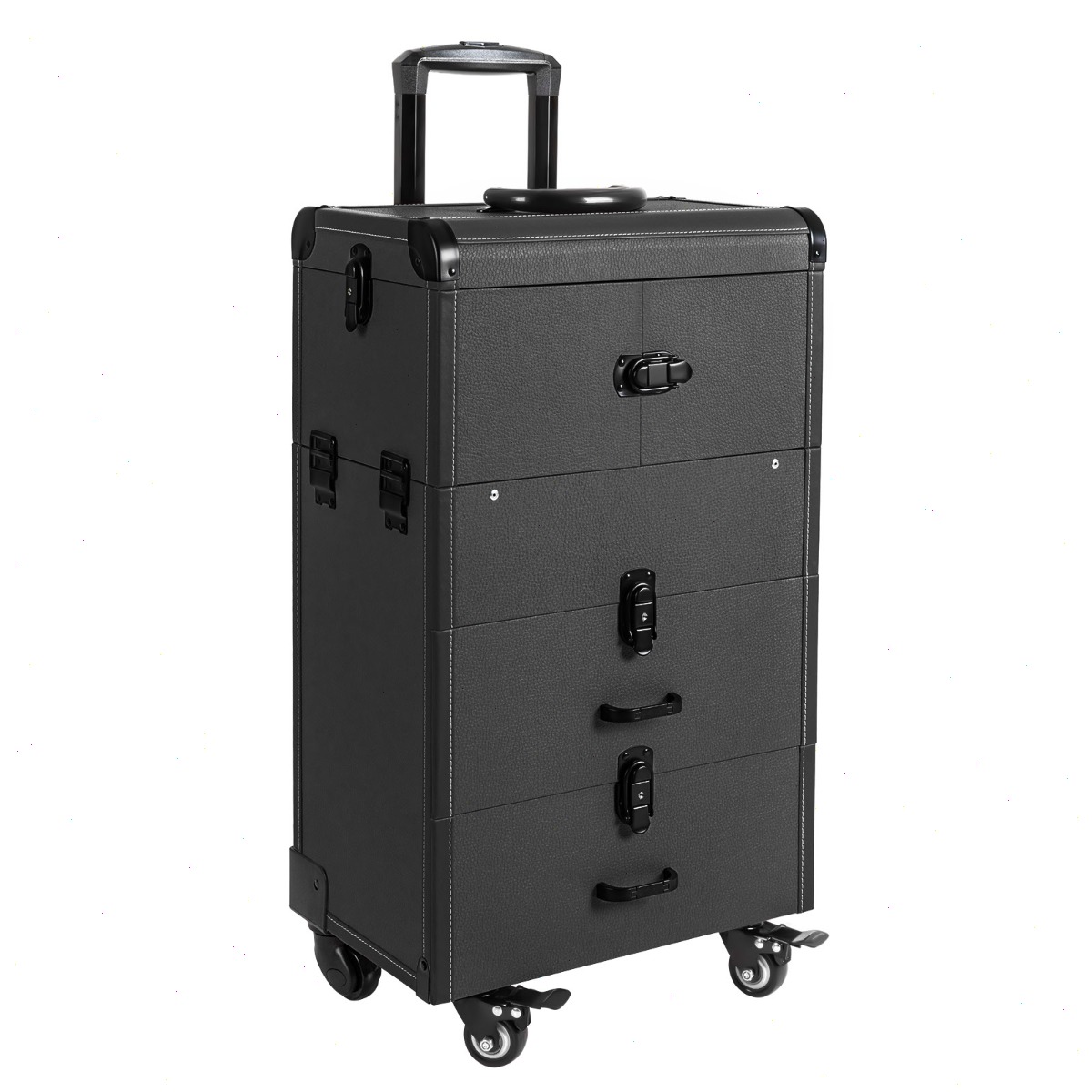 Makeup - Professionele rollende make-up koffer, grote capaciteit