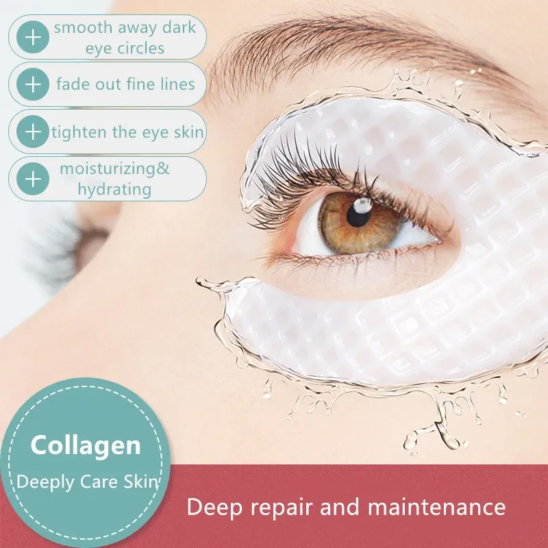Collagen Under Eye Patches - Rimpel Verwijderen Ogen Patches Verstevigende Lifting