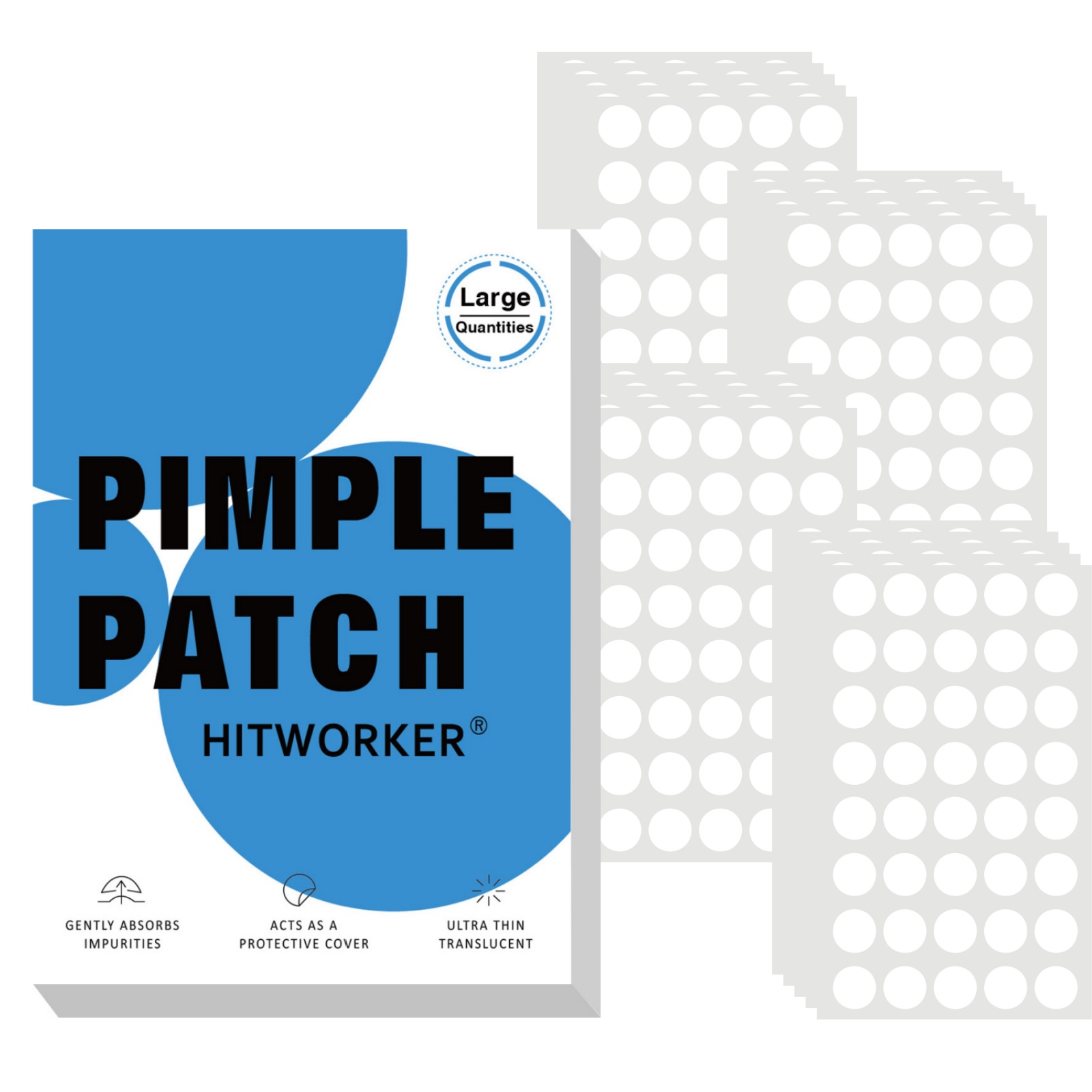 Skincare - 800 stuks Hydrocolloïde Acne Pimple Patches,