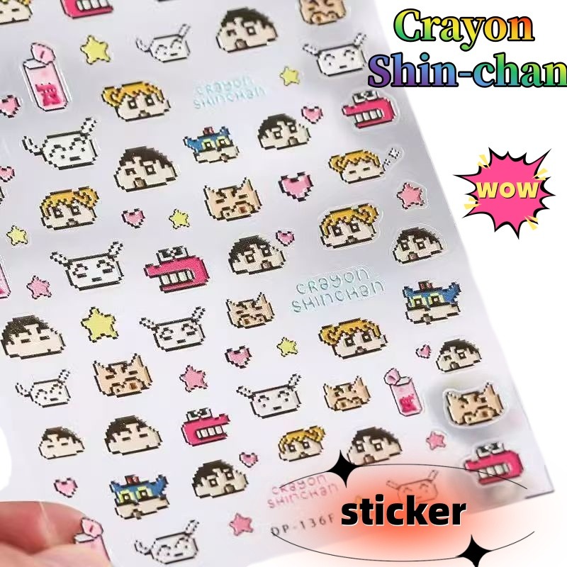 Nail Art - Crayon Shin-chan Creatief Papier Guka Notitieboekje