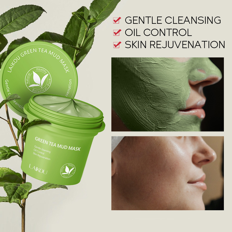 Green Tea Cleansing Clay Mask - Groene Thee Klei Masker 100g Huidverzorging