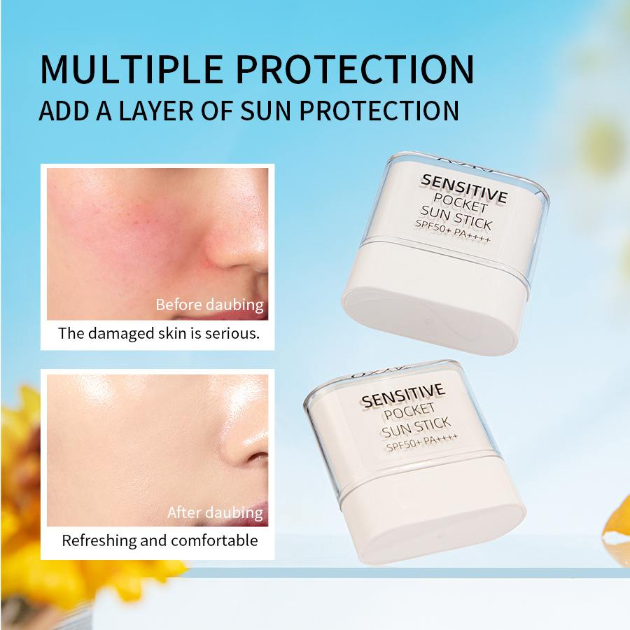 Spf 50 Waterproof Sunscreen - Mini Zonnebrandcrème Stick - Engelse versie