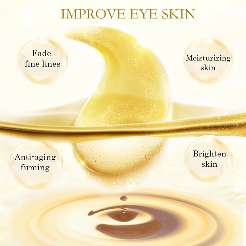 10/20 Stuks Gouden Kristal Col - Collagen Under Eye Patches recensie en prijs