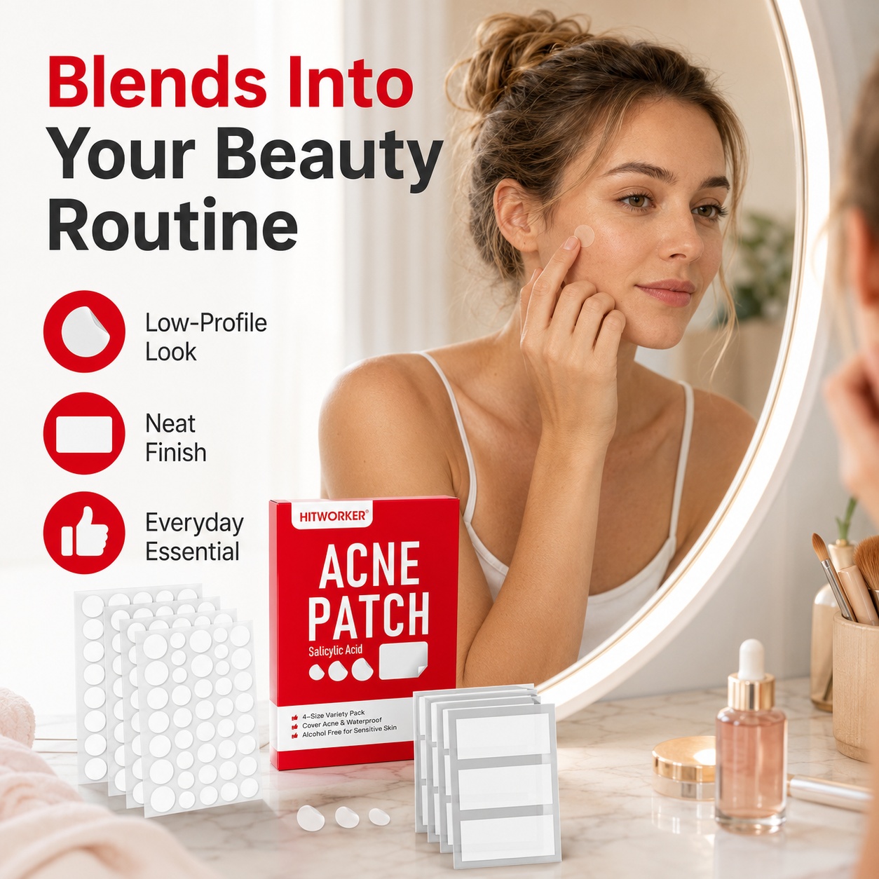 Hydrocolloïde acnepleisters, 5 - Hydrocolloid Pimple Patch recensie en prijs
