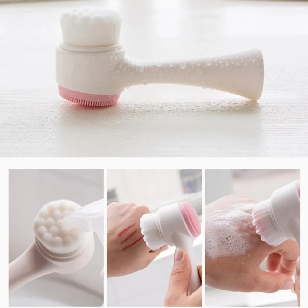3D Dubbelzijdige Siliconen Gez - Silicone Face Scrubber Electric recensie en prijs
