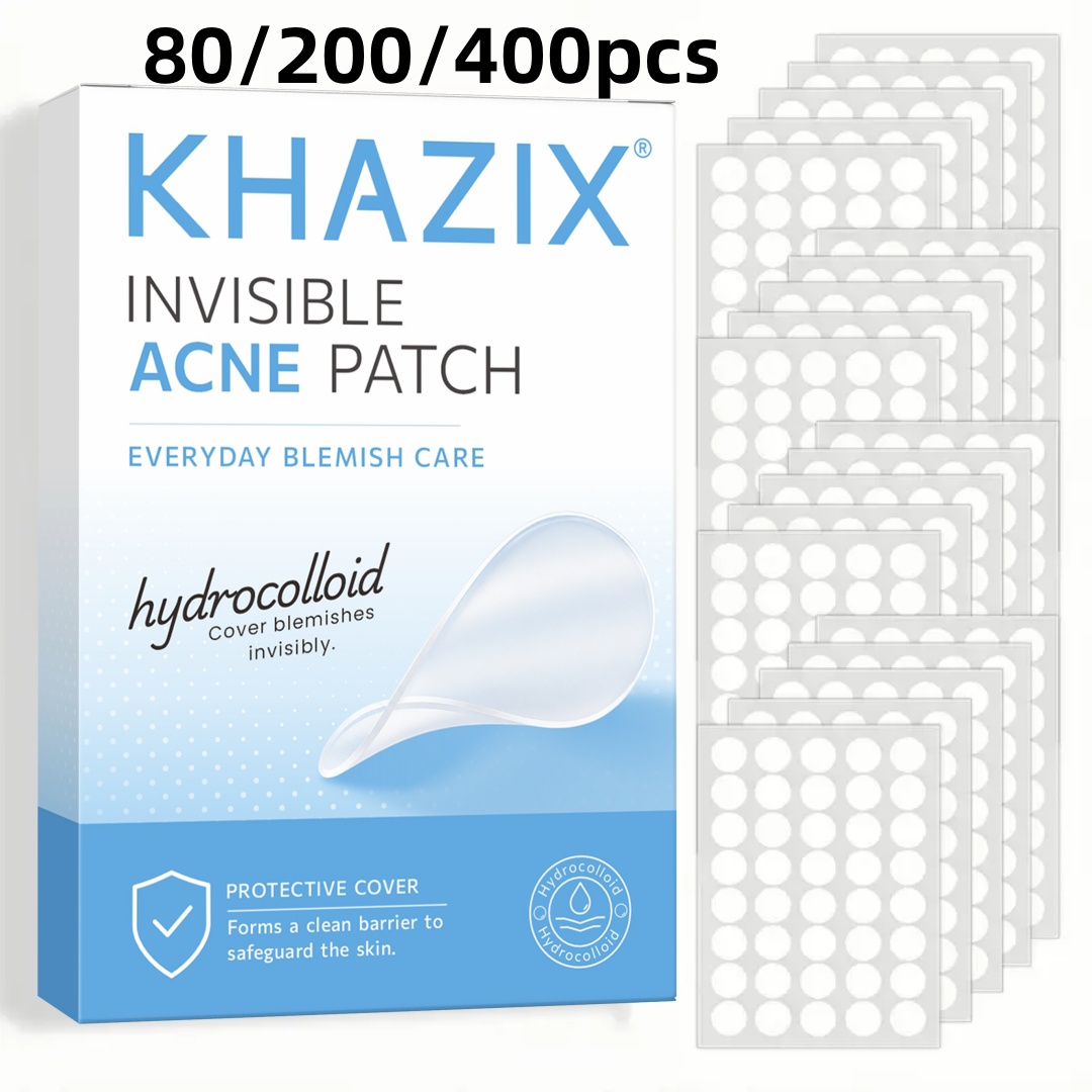 KHAZIX 80/200/400PCS Hydrocoll - Hydrocolloid Pimple Patch recensie en prijs