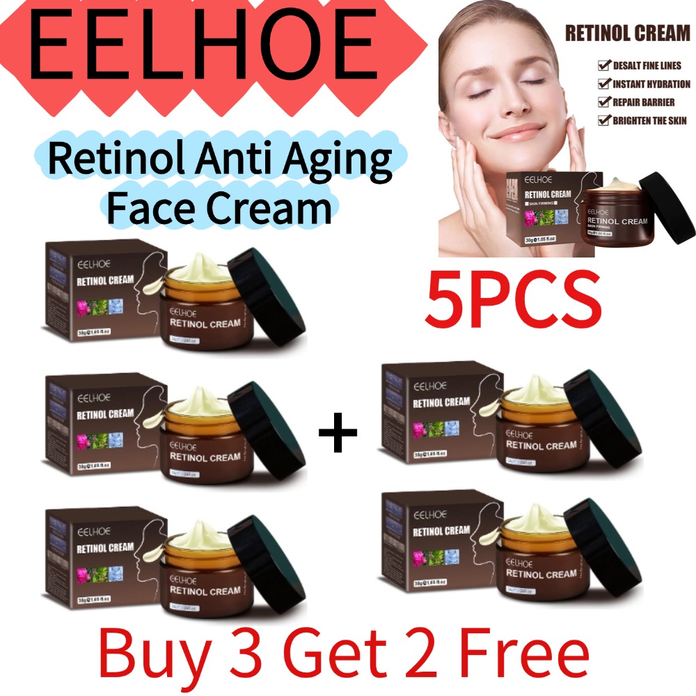 EELHOE 1/2/3/5PCS (Koop 3, kri - Retinol Anti Wrinkle Cream recensie en prijs