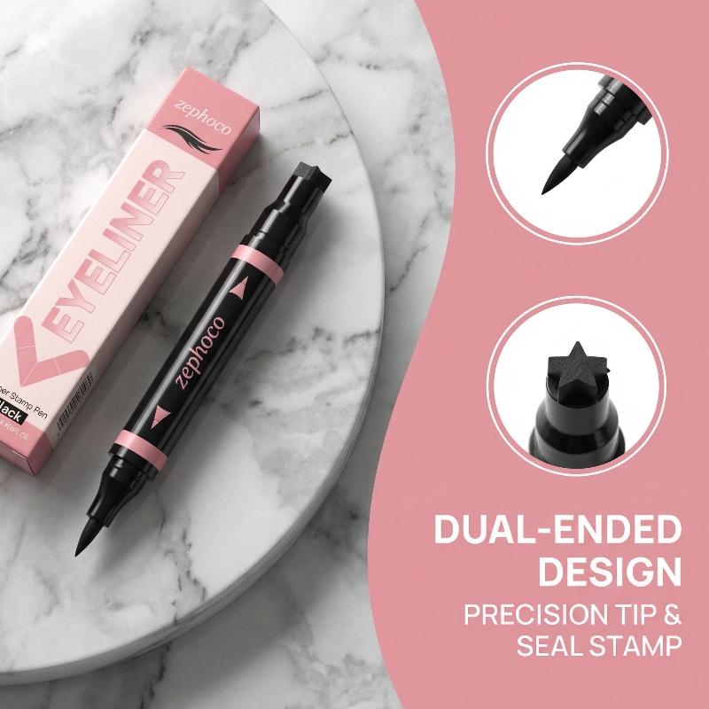 Zwartbruine geïntegreerde eyel - Waterproof Liquid Eyeliner Pen recensie en prijs