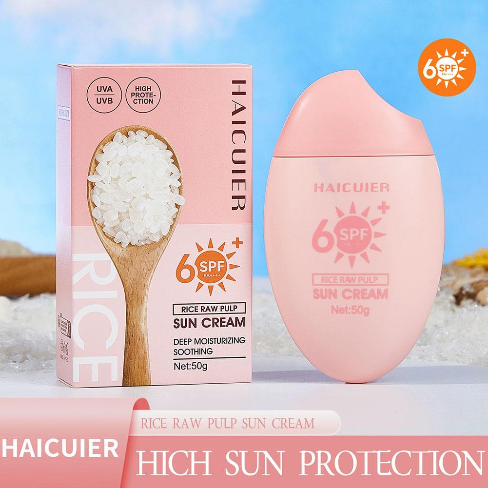 SPF50+ Zonnebrandcrème Rijst R - Spf 50 Waterproof Sunscreen recensie en prijs