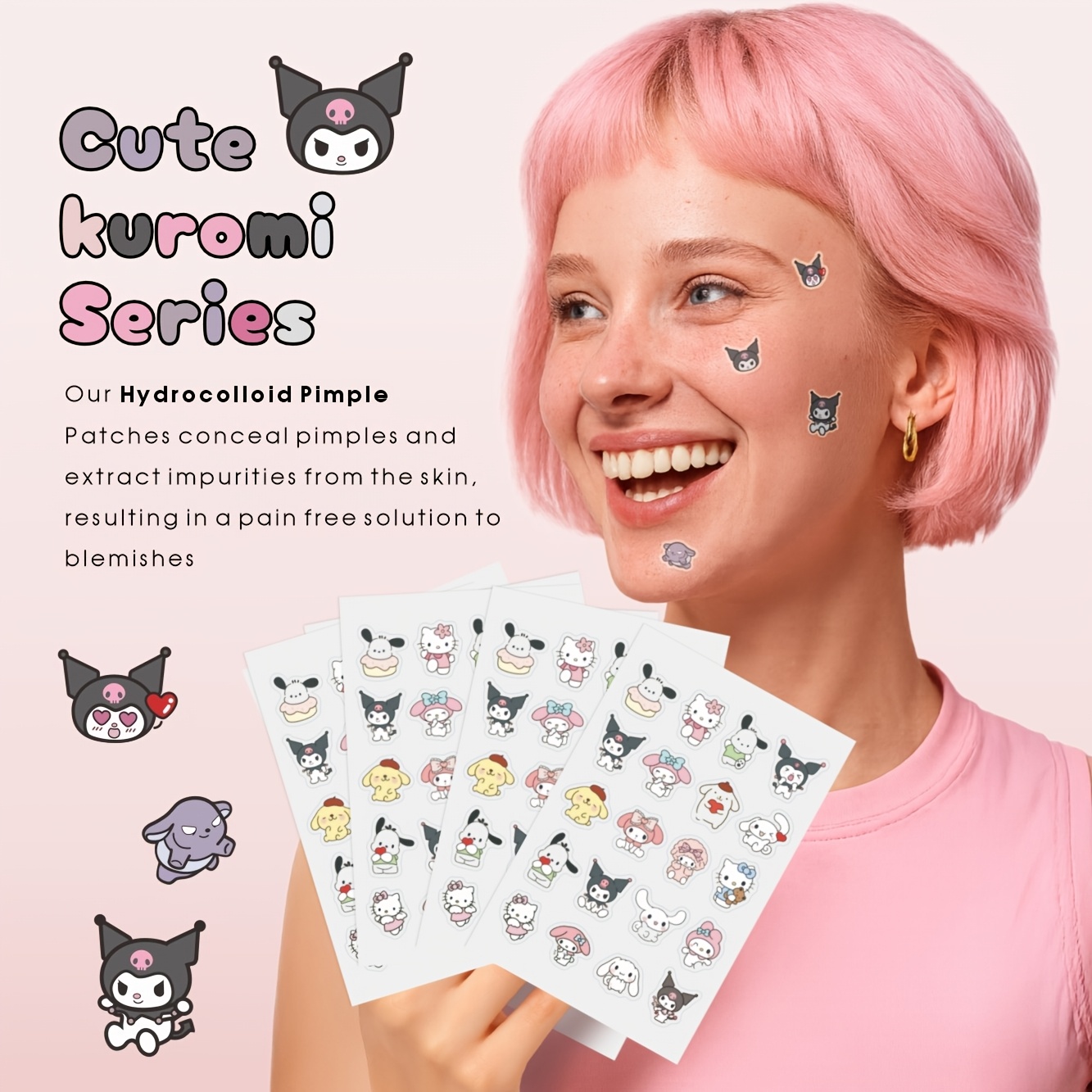20/80 STUKS Sanrio Hello Kitty - Hydrocolloid Pimple Patch recensie en prijs