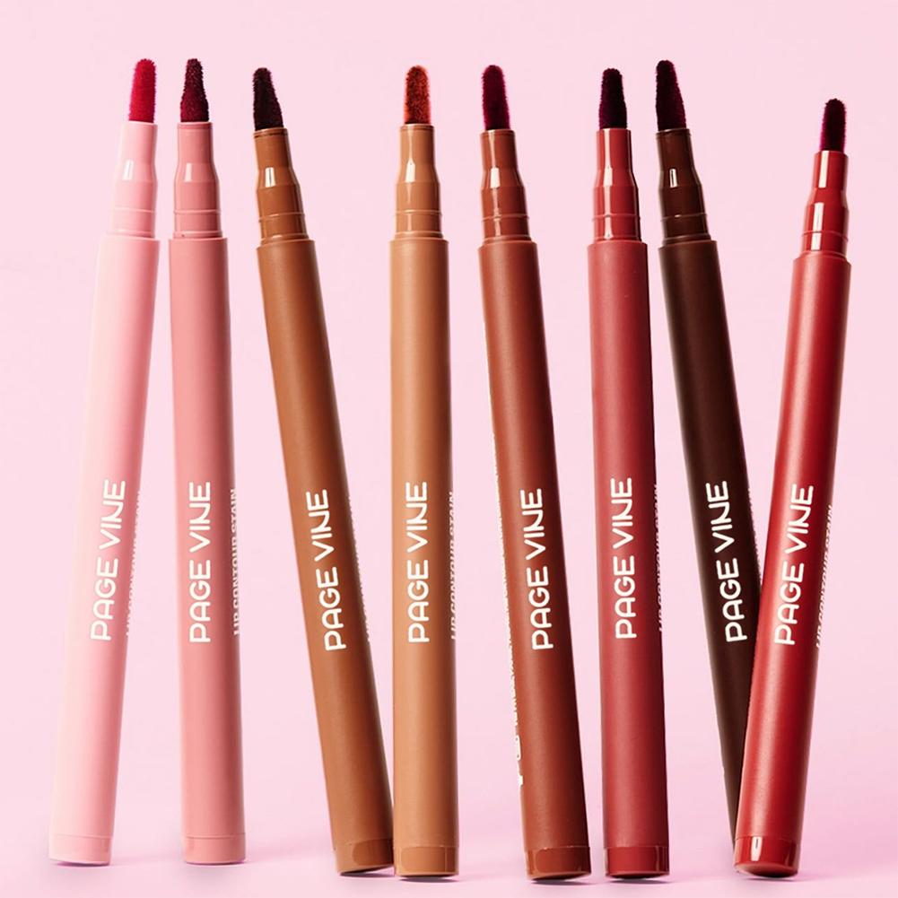 Waterdichte Matte Lipliner Pot - Matte Velvet Lip Tint Long Lasting recensie en prijs