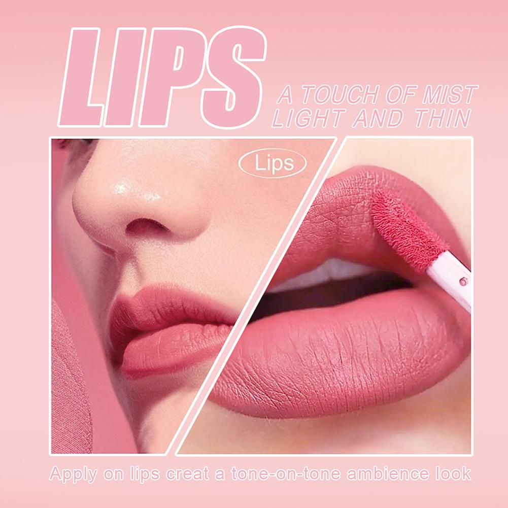 3 stks/set Naakt Lipgloss Matt - Matte Velvet Lip Tint Long Lasting recensie en prijs