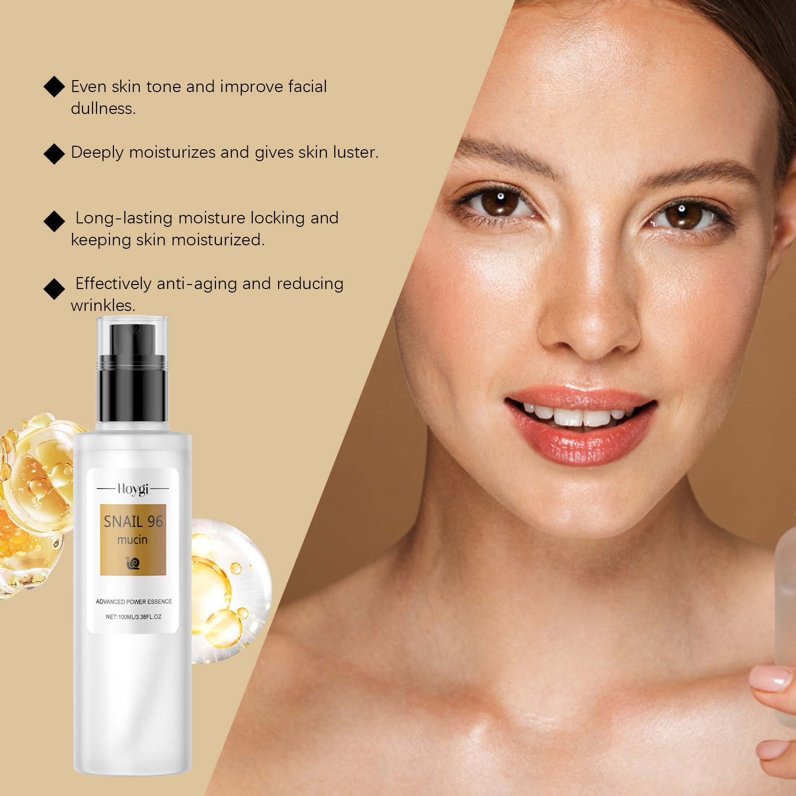 Kostbare Slak 96 Slijm Power E - Snail Mucin 96 Repair Essence recensie en prijs
