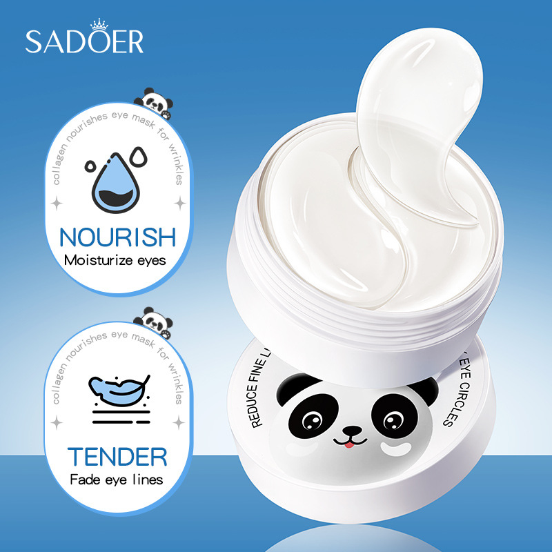60pcs SADOER Crystal Collageen - Collagen Under Eye Patches recensie en prijs