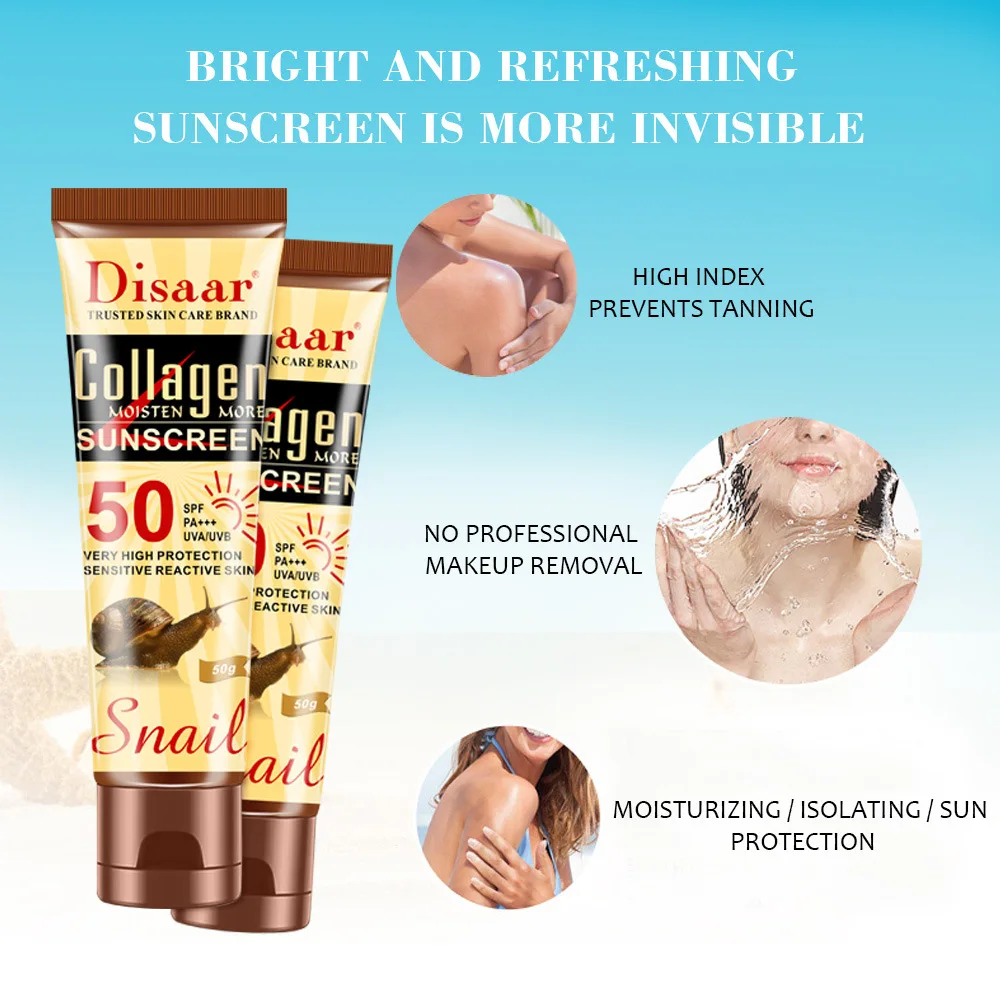 Disaar Bone Collagen Zonnebran - Spf 50 Waterproof Sunscreen recensie en prijs