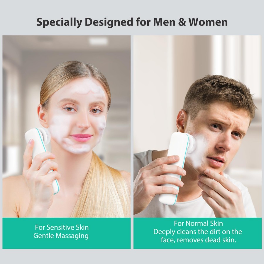 Gezichtsreinigingsborstel, gez - Silicone Face Scrubber Electric recensie en prijs