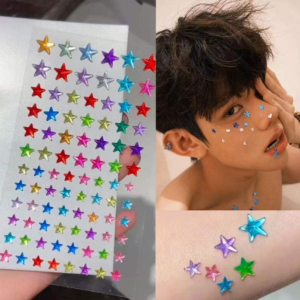 Zelfklevende gezichtssteentjes - Nail Art recensie en prijs