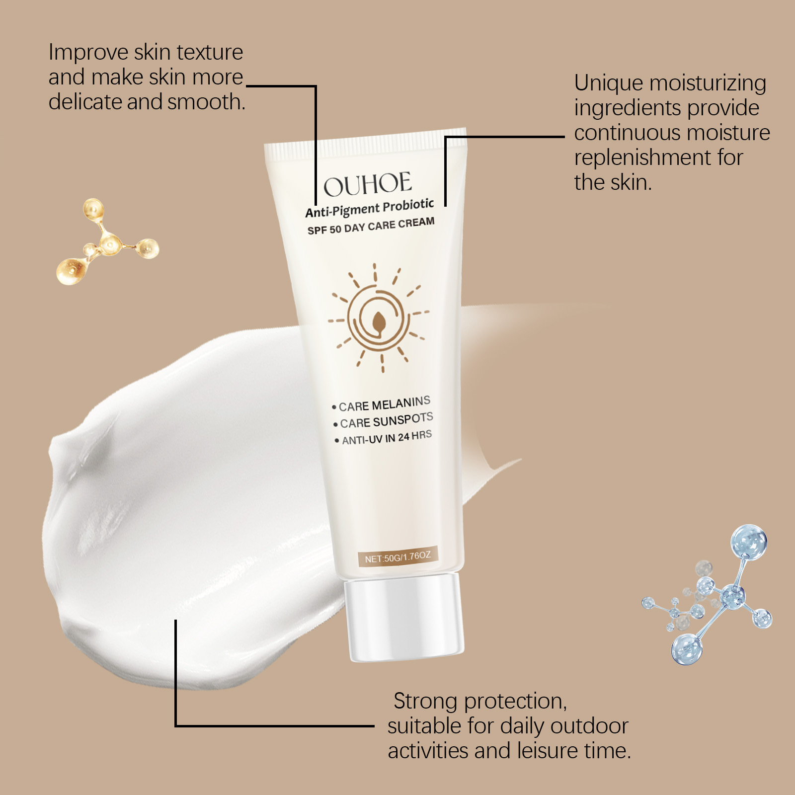 SPF50 Zonnebrandcrème die ultr - Spf 50 Waterproof Sunscreen recensie en prijs
