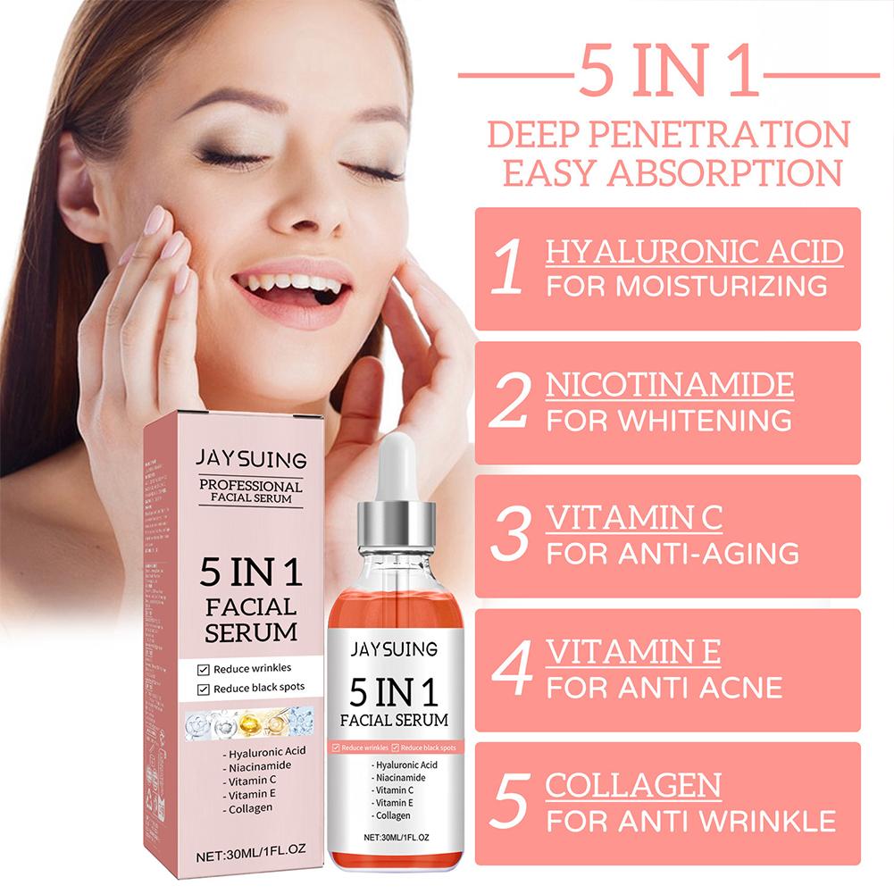 5-in-1 vitamine C & hyaluronzu - Niacinamide Pore Shrinking Essence recensie en prijs