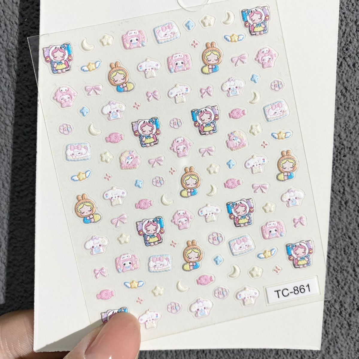 Leuke piano lam reliëf nail ar - Nail Art recensie en prijs
