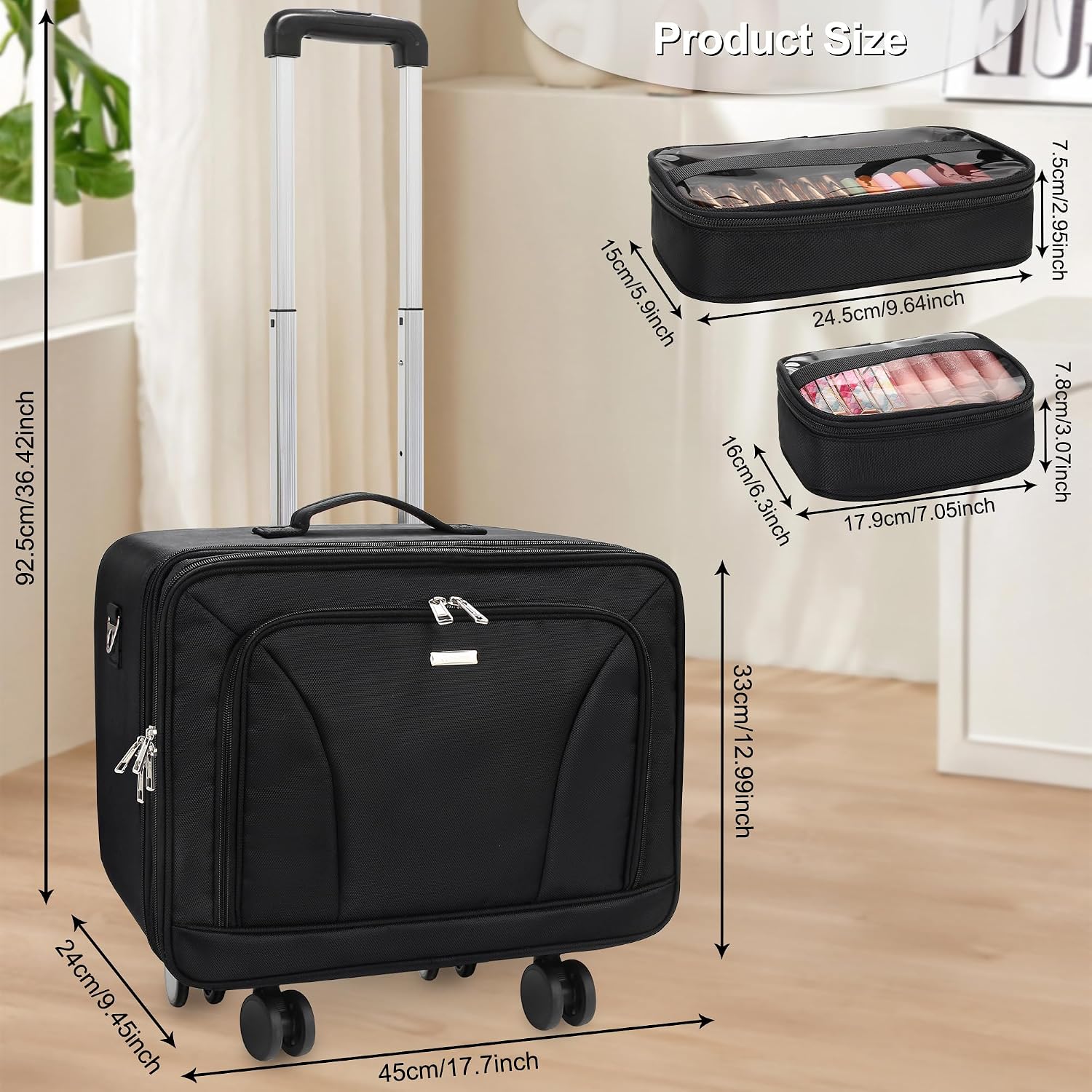 Extra grote rollende make-up k - Makeup recensie en prijs