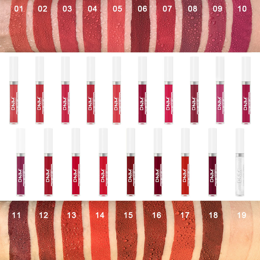 DNM 18 Kleuren Matte Fluwelen  - Matte Velvet Lip Tint Long Lasting recensie en prijs