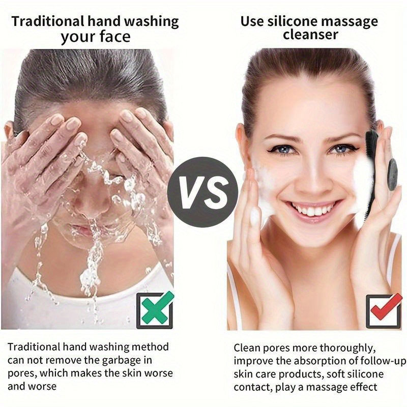Exfoliërende siliconen badbors - Silicone Face Scrubber Electric recensie en prijs