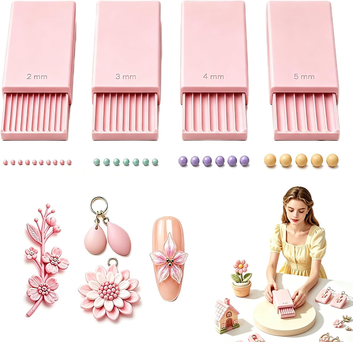 3D Print Clay Gel Ball Maker T - Nail Art recensie en prijs