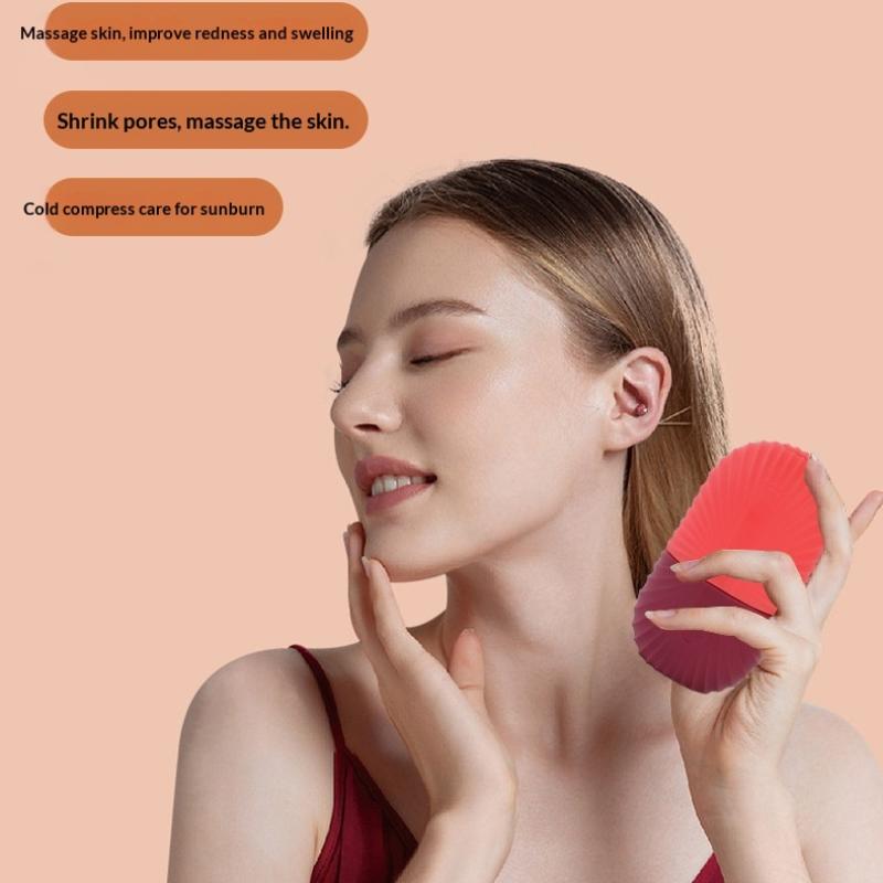 Siliconen ijsvorm 1 stuks sche - Face Ice Roller Puffiness recensie en prijs