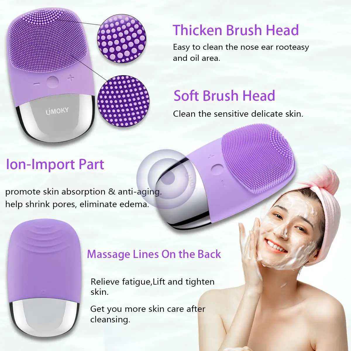 Gezicht elektrische siliconen  - Silicone Face Scrubber Electric recensie en prijs