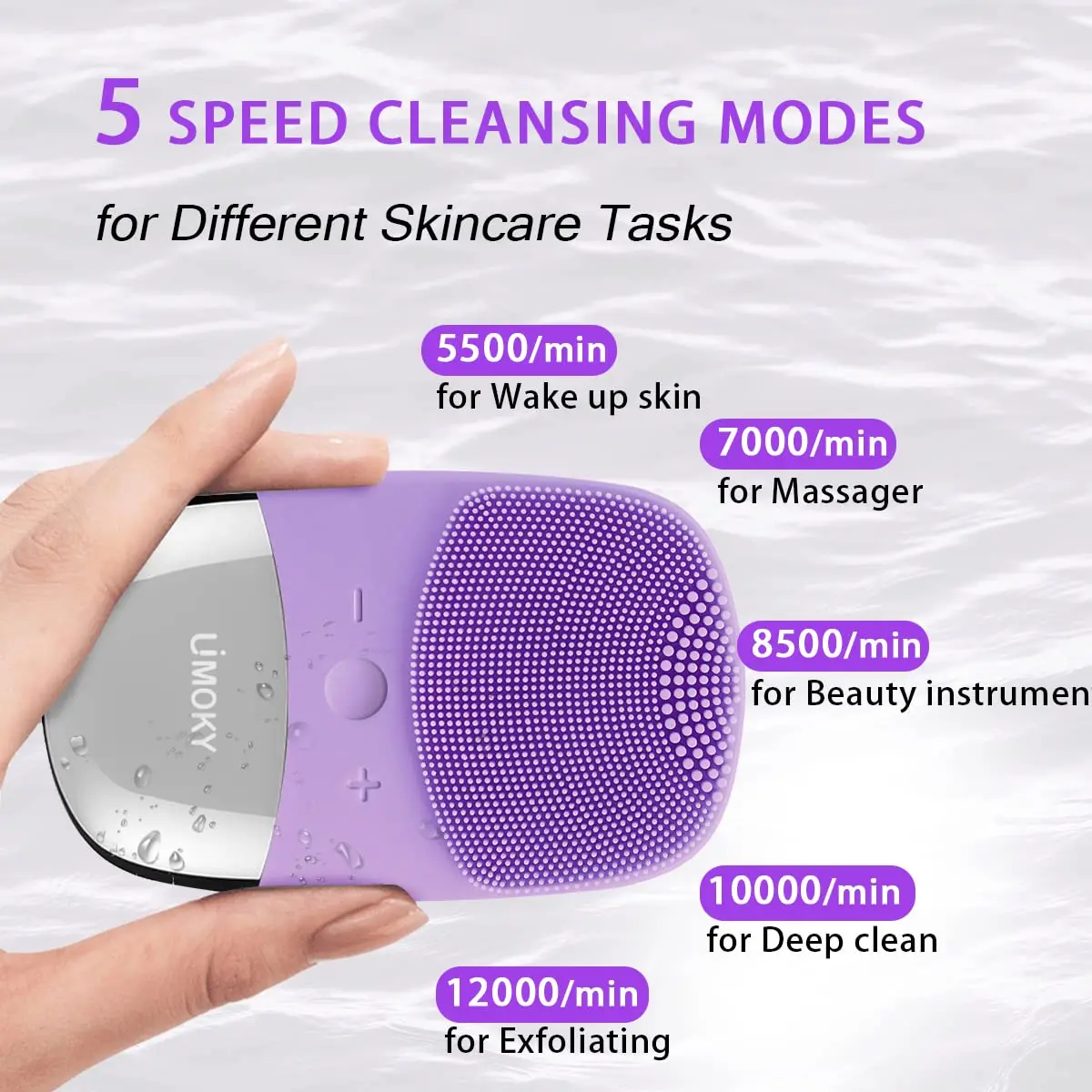 Gezicht elektrische siliconen  - Silicone Face Scrubber Electric recensie en prijs