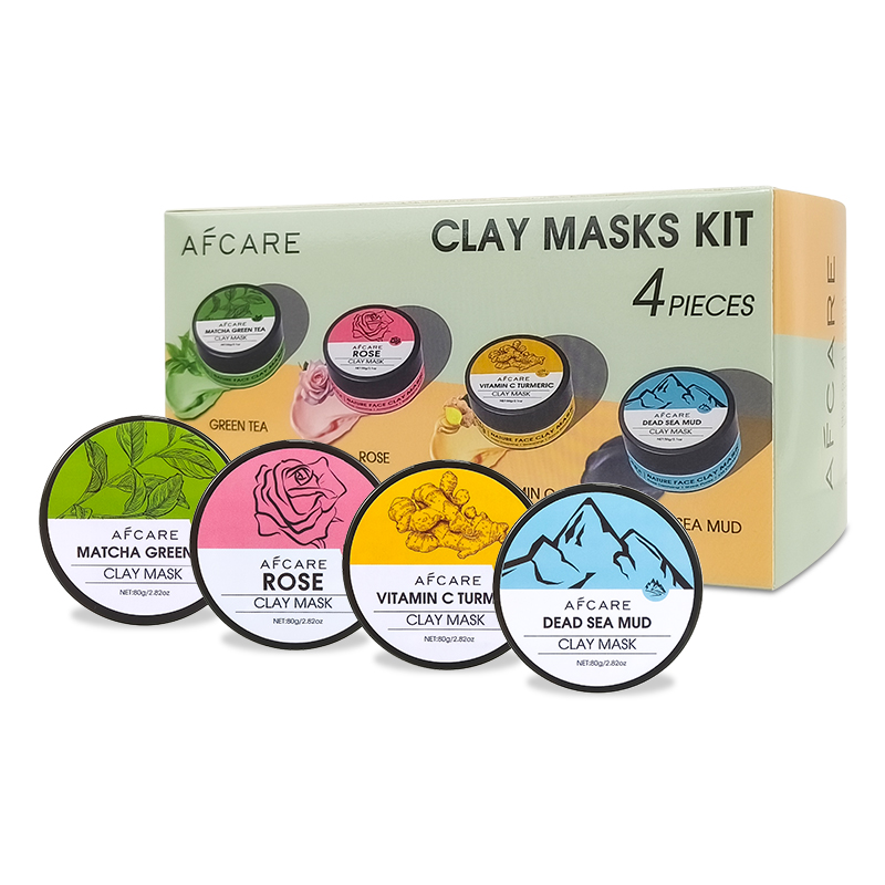 4-delige gezichtsmaskerset met - Green Tea Cleansing Clay Mask recensie en prijs