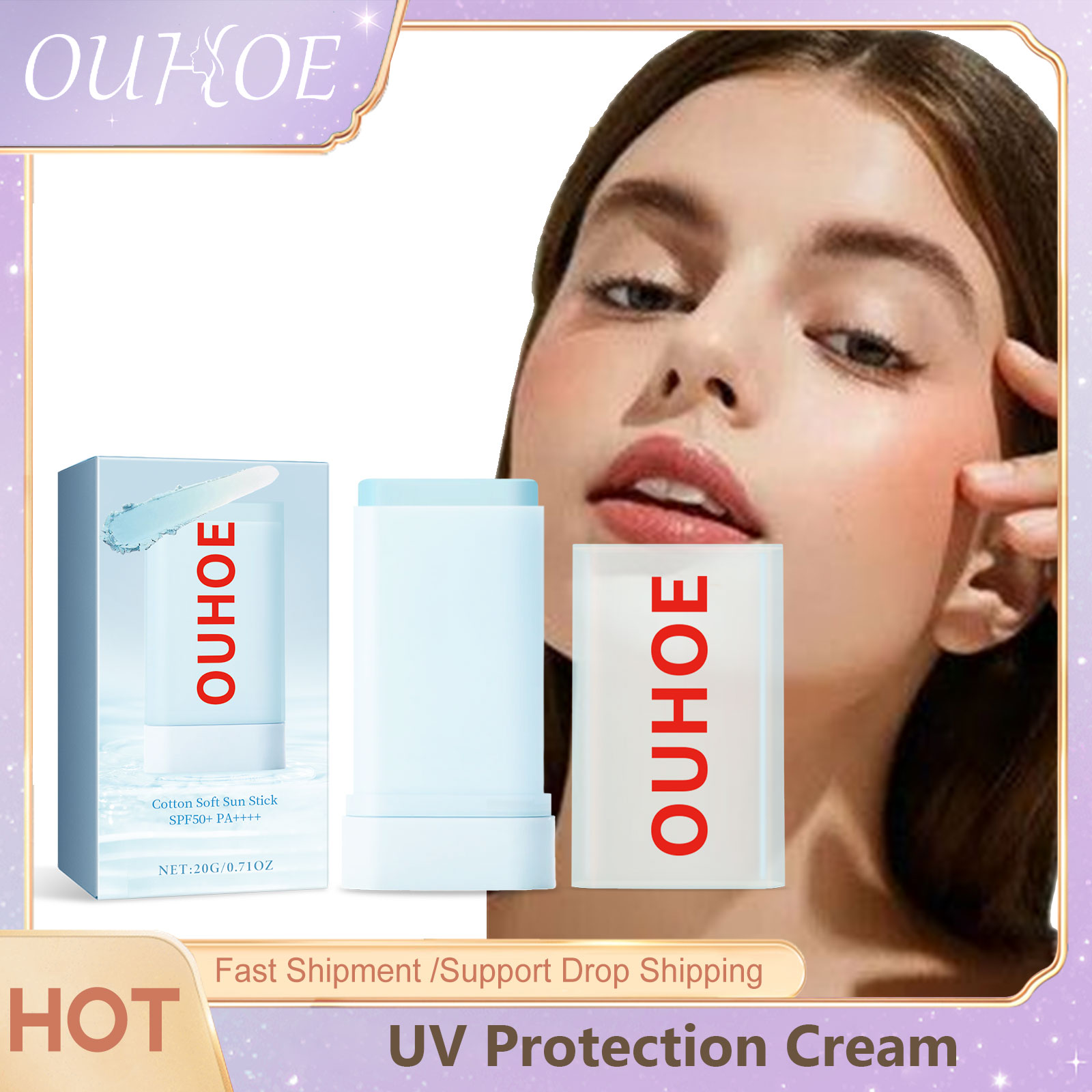 Ouhoe Uv-Beschermingscrème Spf - Spf 50 Waterproof Sunscreen recensie en prijs